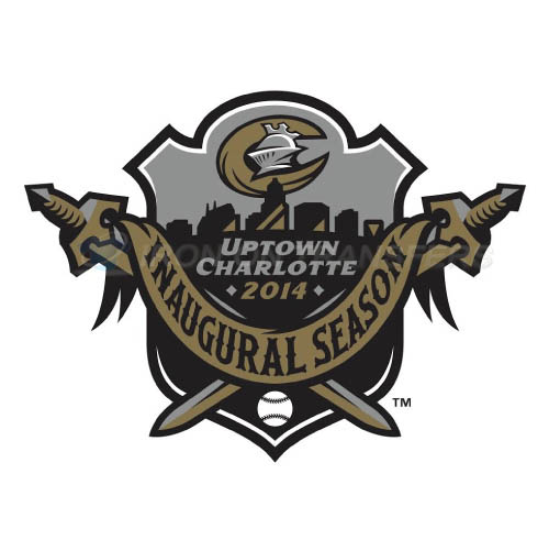 Charlotte Knights Iron-on Stickers (Heat Transfers)NO.7945